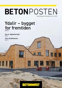 Forside Betonposten nr 2 2019 - sommer