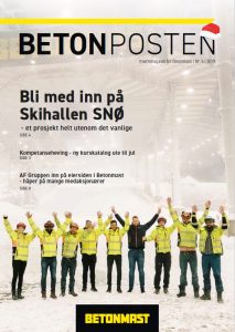 Forside Betonposten nr 4 2019 - jul